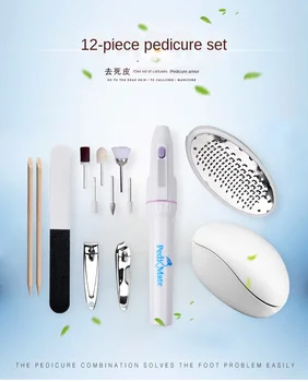 

From the Top "Nail Art" Salon Tools Wholesale Nail Machine Portable Sander Stick Nail Scissors Tool 12 Suit