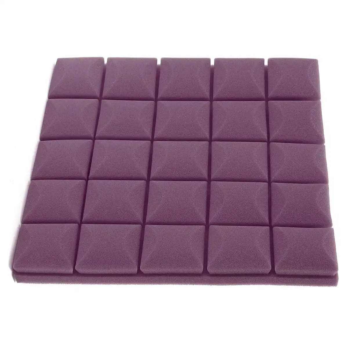 

4PCS 50x50x5cm Studio Acoustic Soundproof Foam Sound Absorption Treatment Panel Tile Wedge Protective Sponge