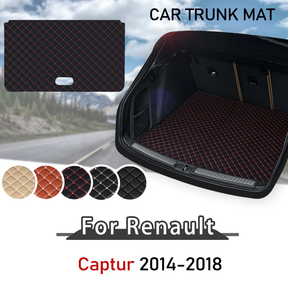 For Renault Kadjar 2016 2017 2018 2019 Trunk Floor Mats Cargo Liner