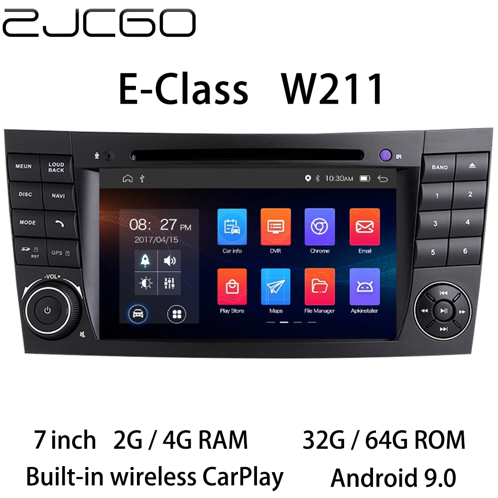 Car Multimedia Player Stereo GPS DVD Radio Navigation Android Screen for Mercedes Benz E Class W211 E200 E220 E280 2002~2009