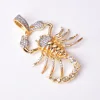 Animal Scorpion Pendant Necklace Men's Women Hip Hop Jewelry 5