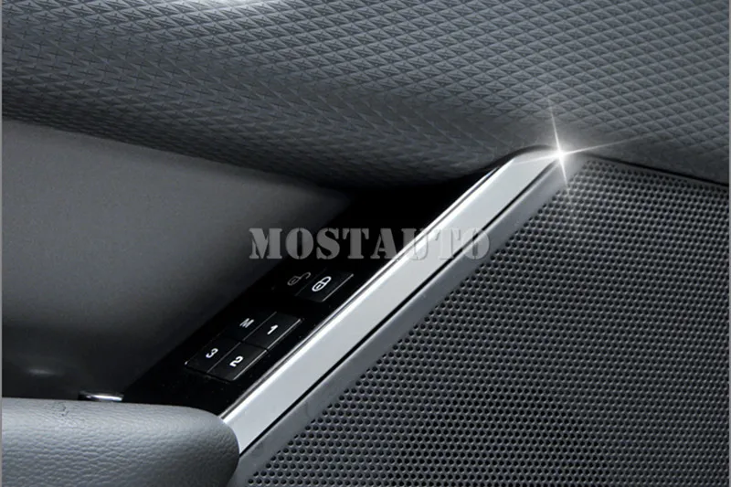 4 шт. накладки на внутреннюю дверь автомобиля для Land Rover Range Velar 2017 2020|Лепнина