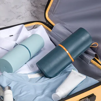 

2019 High Quality Travel Portable Toothbrush Toothpaste Holder Storage Box Case Pencil Container Support Wholesale Dropshipping