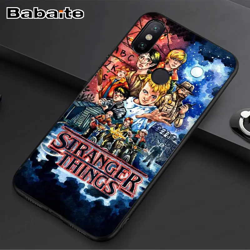 Чехол для redmi note7 Stranger Things мягкий чехол для телефона redmi 7 5plus 5A 6pro 4 note5A note6pro note7 мобильный чехол - Цвет: A10