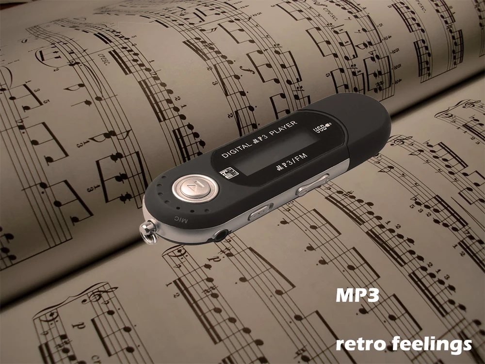 USB MP3 музыкальный плеер цифровой ЖК-экран Поддержка 32 Гб TF карта и fm-радио с микрофоном черный синий mp3-плеер