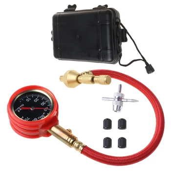 

Tyre Tire Air Pressure Gauge Meter Tester for Motor Vehicle Car Truck Bike Van