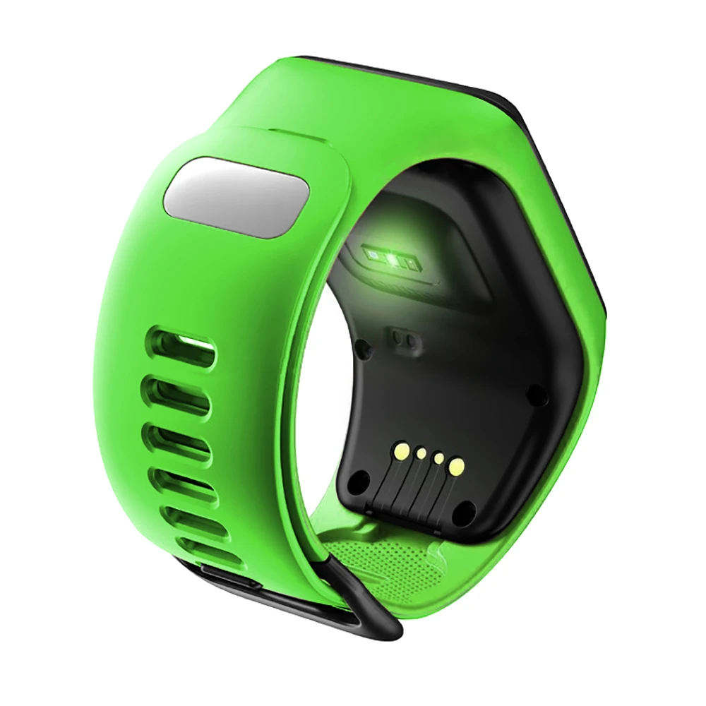 Силиконовый сменный ремешок на запястье ремешок для TomTom 2 3 серии Runner 2 3 Spark серии Golfer 2 Adventurer gps часы
