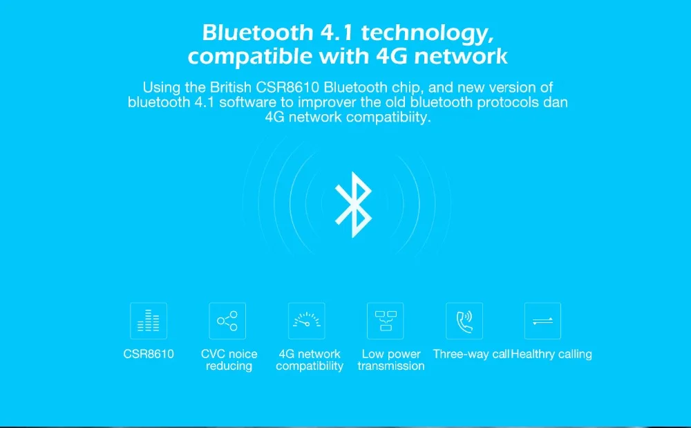 Новые Verison оригинальные Xiaomi беспроводные bluetooth-наушники со встроенным микрофоном Bluetooth 4,1 наушники с громкой связью