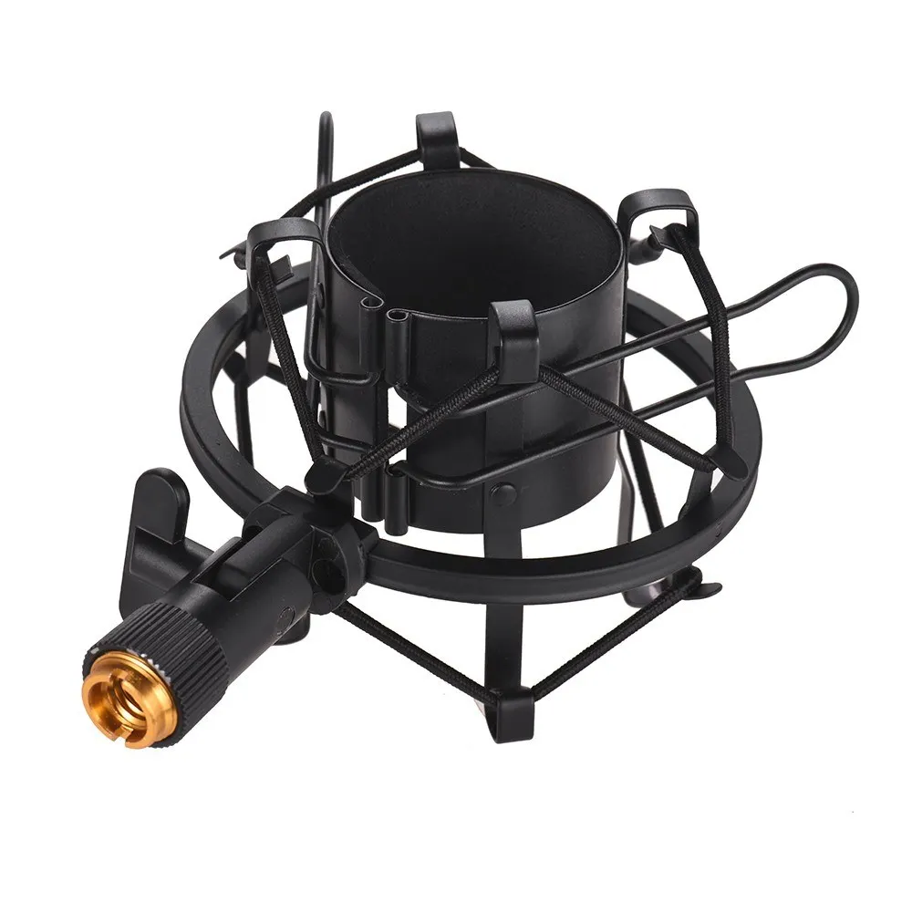 Univerdal конденсаторный микрофон Shock Mount держатель кронштейн антивибрационный для On-line вещания студия музыкальная запись