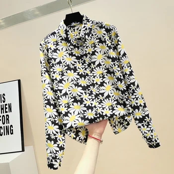 

New Spring and Summer Shirts Blouses for Women Floral Shirt Long Sleeve Casual Shirts Blusas Mujer De Moda 2020 Ladies Top