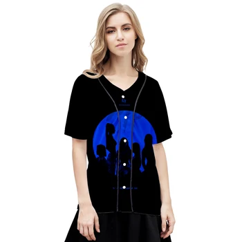 

2020 ITZY jackets Fashion 3D jacket brand cool Print Long sleeve ITZY baseball jacket for Women streetwear plus size