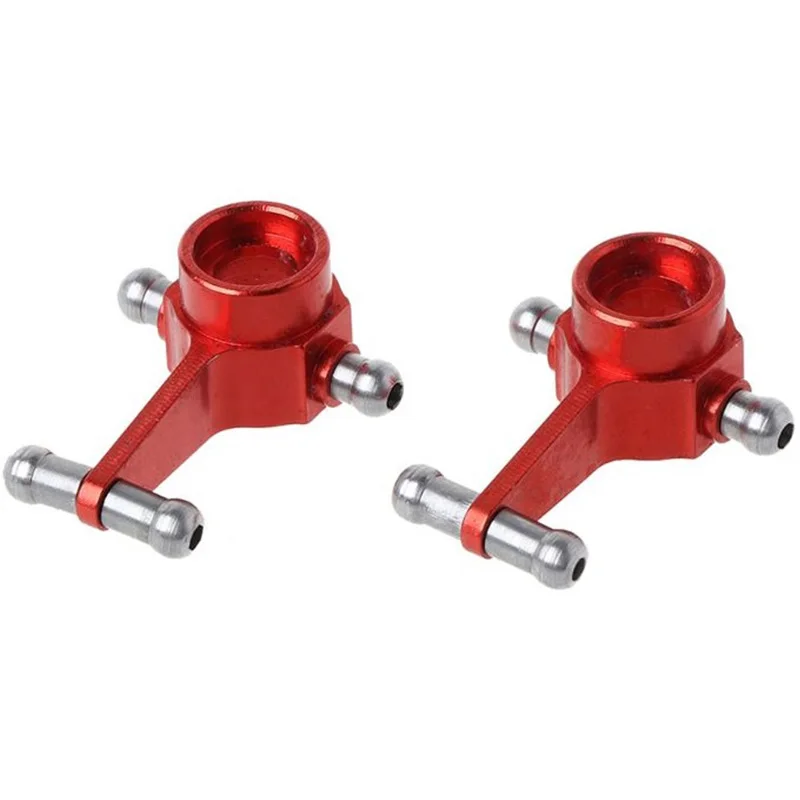 

2Pcs Upgraded Metal Parts Front Steering Cup for Wltoys P929 P939 K969 K979 K989 K999 1/28 RC Car