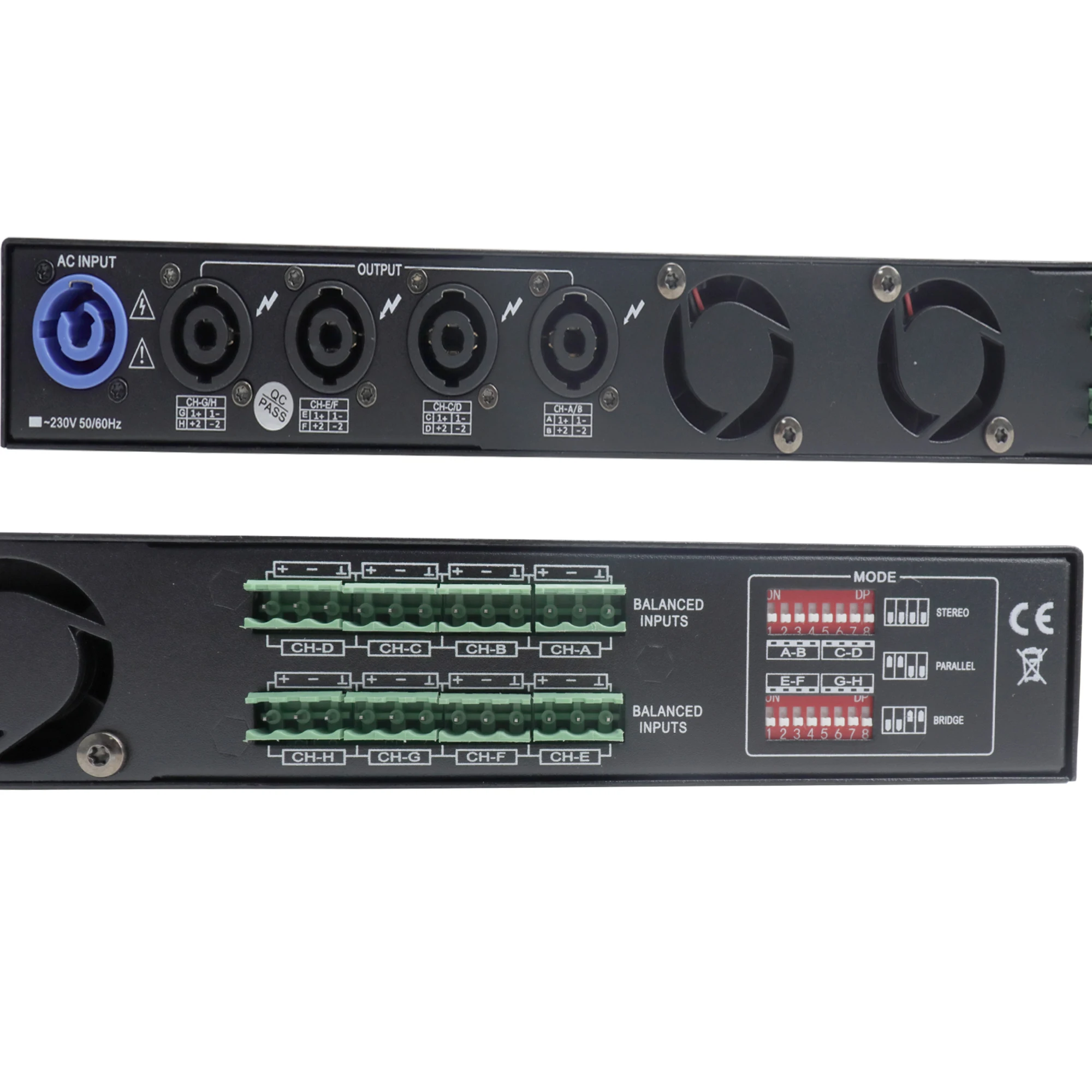 Leicozic DX8150 8 Channel Amplifier Class D Professional Sound Amplificador 8x 150W At 8Ohms DJ Equipment Professional Audio