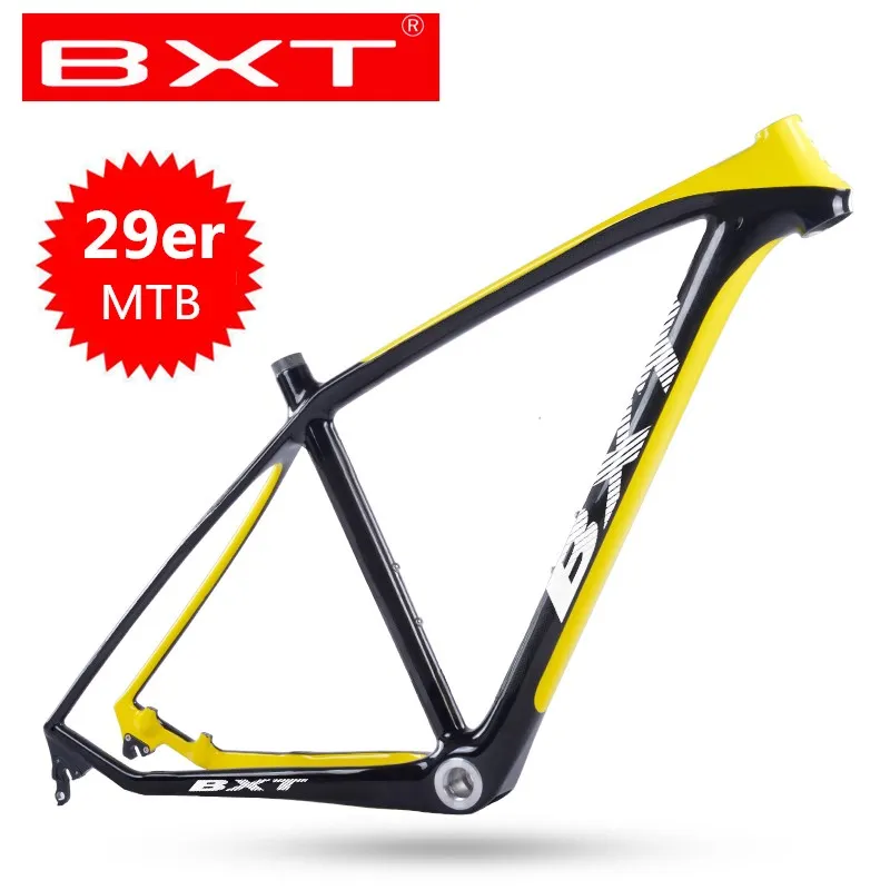 BXT карбоновая mtb велосипедная Рама из углеродного сплава рама дискового тормоза