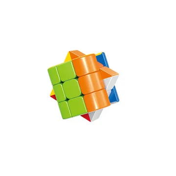 3x3x3 цилиндрический скоростной куб без наклеек магический твист безопасный ABS обучающая игрушка Рождественский подарок