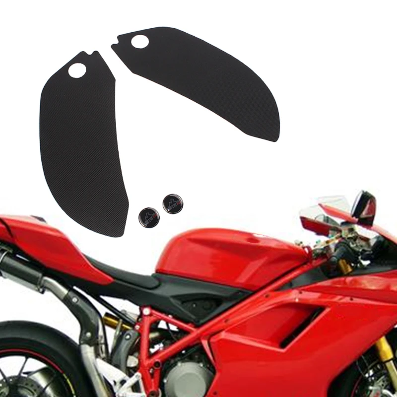 

For Ducati 899 1099 1299 For PANIGALE Motorcycle Anti Slip Fuel Tank Pad Sticker Gas Traction Side Knee Grip Protector Decals