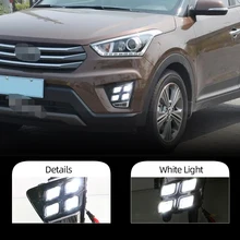 Автомобильный мигающий 2 шт. для Hyundai Creta IX25 2014 2015 2016 поворотное