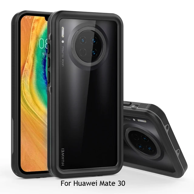 IP68 Водонепроницаемый чехол huawei mate 20 Pro Чехол Funda huawei mate 20 Pro Водонепроницаемый чехол 360 Защита для mate 30 Pro 20Pro чехол