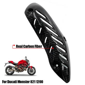 

For Ducati Monster 1200 S R 821 2015 2016 2017 2018 2019 2020 Carbon Fiber Heat Shield Protector Cover Motorcycle Accessories