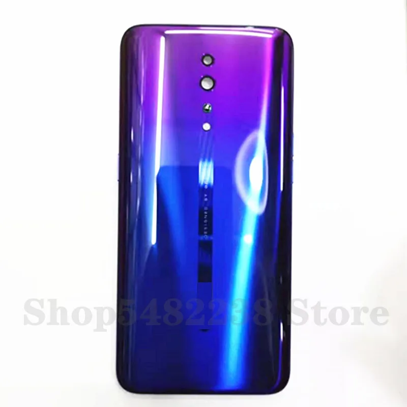 100% оригинальная Стеклянная Крышка батарейного отсека для OPPO Reno Z задний корпус