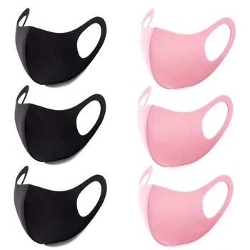 

1PC Mask Cotton Thin Personality 3D Mask Men Women Dustproof Earloop Face Mouth Mask Summer Dustproof Mouth Face Mask