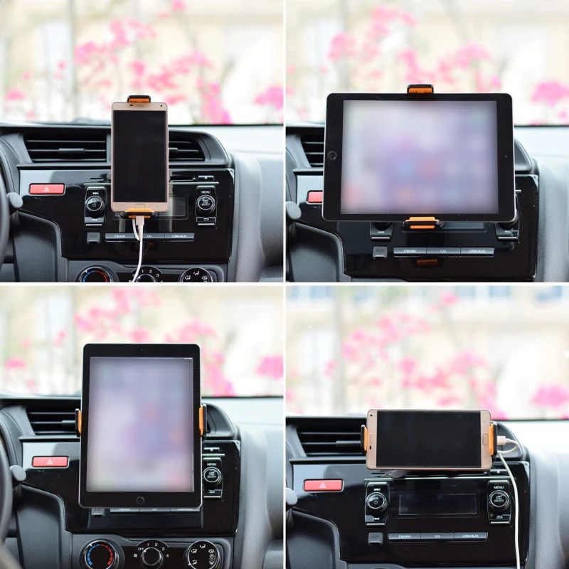 Универсальный 360 держатель с вращением для iPhone iPad gps Xiaomi samsung LG Tablet 4-10 дюймов дропшиппинг