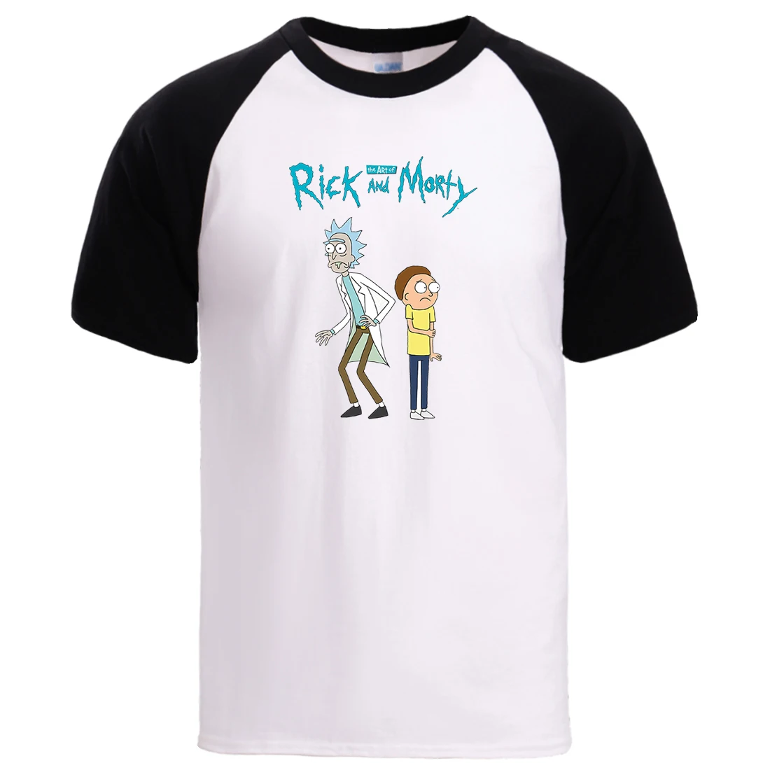 

Funny Rick And Morty T shirts Man 100% Cotton Tee Tshirt Summer Casual Short Sleeve Raglan Sweatshirts Fashion Japan Anime Tops