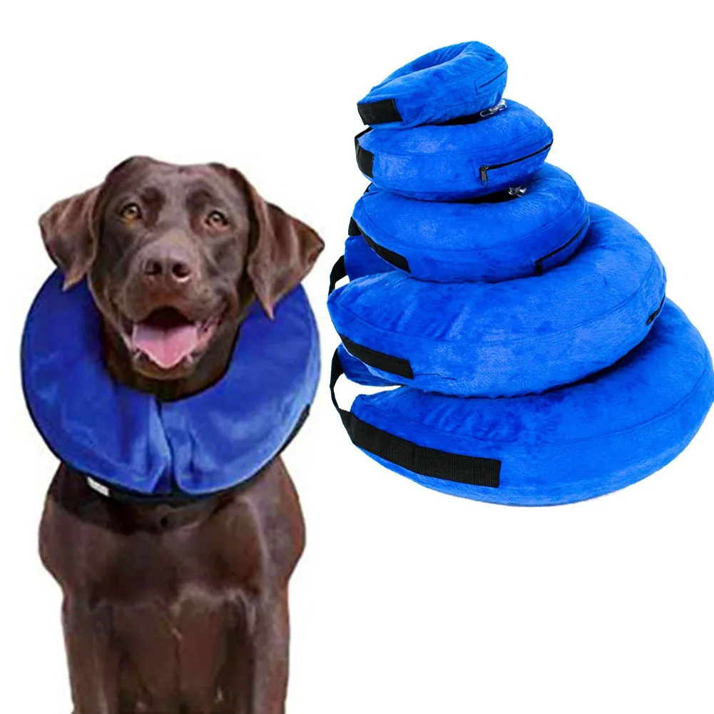 Inflatable Pet Collar Anti Bite Dog Lifebuoy Cat Elizabethan Collars