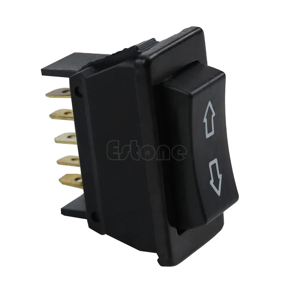 

Universal DC 12V 20A Auto Car Power Window Switch 5-pin ON/OFF SPST Rocker Black