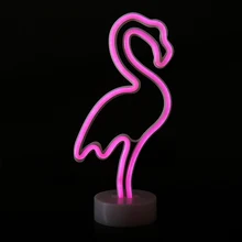 Неоновая луна лампа праздничный свет Фламинго/Сердце/луна/ананас/Рождественская елка светодиодный ночник для домашнего фестиваля Свадебная вечеринка Декор