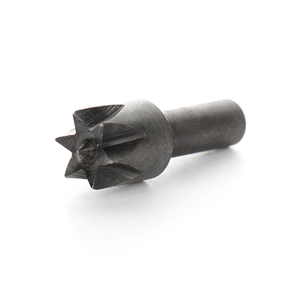 6mm Plum Blossom Thimble Drill Bit with Pointed Tip Durable Plum Top Thimble for Mini Lathe Machines Tower Machine Oc11