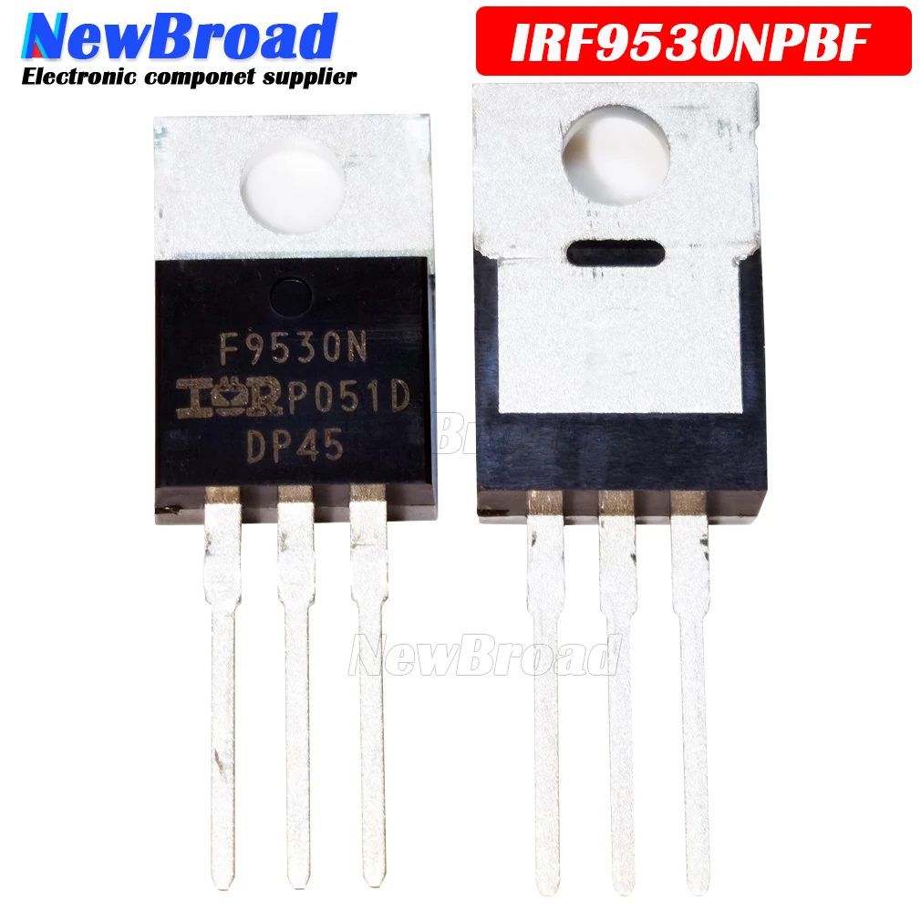 5pcs New Irf9530n F9530n Irf9530npbf 14a 100v To-220 P-channel Mos Fet ...