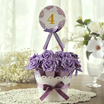 

New European Style Wedding Flower Pot Wedding Candy Box Wedding Candy Bag Packaging Box Baby Shower Birthday Party Supplies