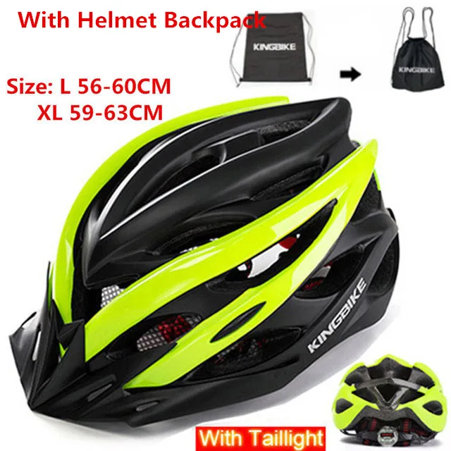 Велосипедный шлем Capacete Ciclismo черный зеленый цвет - Цвет: 872green