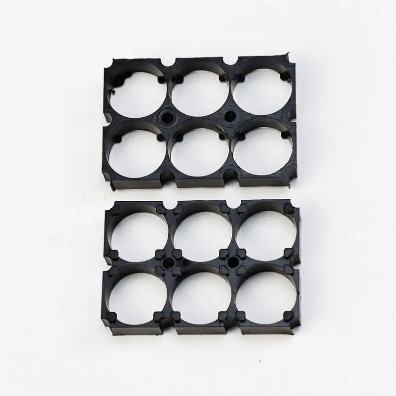 

MasterFire 20pcs/lot 2*3 Cell 18650 Batteries Brackets Spacer Radiating Shell Plastic Heat Holder Battery Bracket