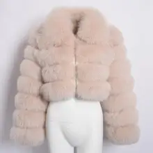 Aliexpress - Winter New Female Faux Fox Fur Coats And Jackets Women Thick Warm Short Fur Coat Girls Lapel Fur Winter Outerwear ??????? ??????