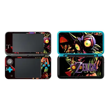 

2in1 Kits 0151 with One Set of Skin Sticker + One Set of Transparent Crystal Case , for Nintendo New 2DS XL/LL