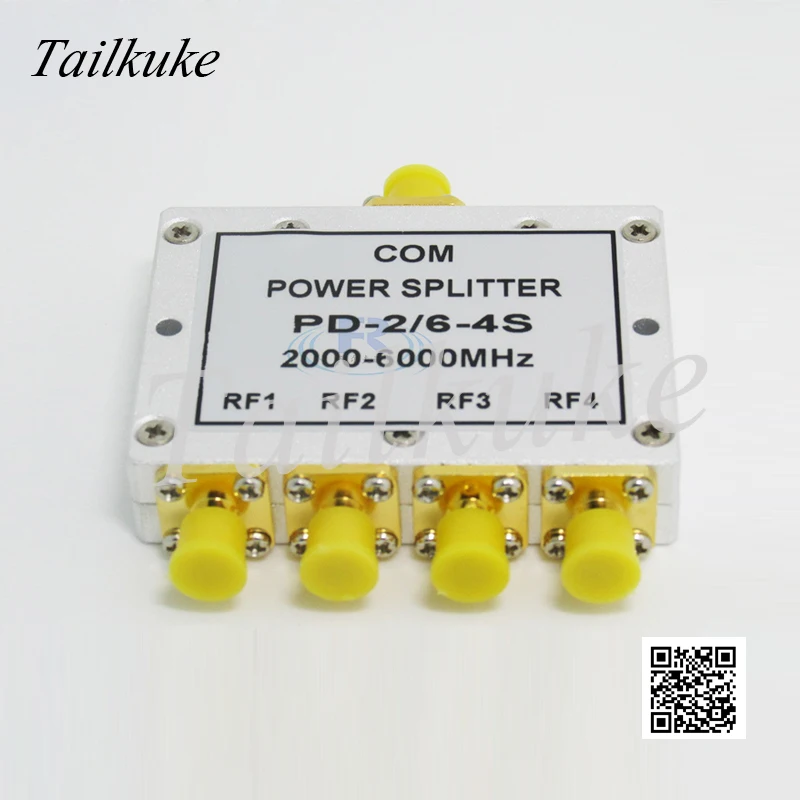 

Power Divider One Point Four 2.4G5.8G RF Combiner WIFI SMA Microstrip 2-6G Power Splitter