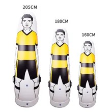 Soccer Inflatable Dummy SID Goalkeeper Defender Training Football Practice Tumbler Mannequin Shield Dummies for Free Kicks