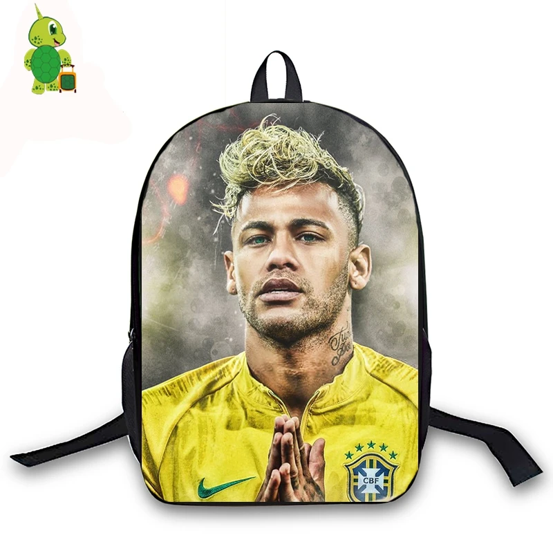 Известный Рюкзак Neymar, школьные сумки для подростков, девочек, мальчиков, сумка для книг, женский и мужской рюкзак для ноутбука, дорожные сумки, лучший подарок для детей - Цвет: 13