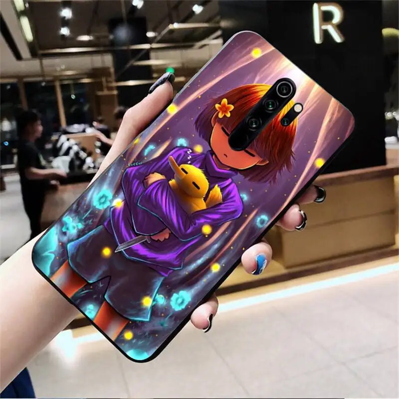 YJZFDYRM Undertale Coque Shell Phone Case for Redmi Note 9 8 8T 8A 7 6 6A Go Pro Max Redmi 9 K20 phone cases for xiaomi Cases For Xiaomi