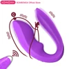Wireless Vibrator Dual Motor U Shape Dildo G Spot Vibrator Clit Vibrators Stimulation Sex Toy for Women Couple USB Rechargeable 1