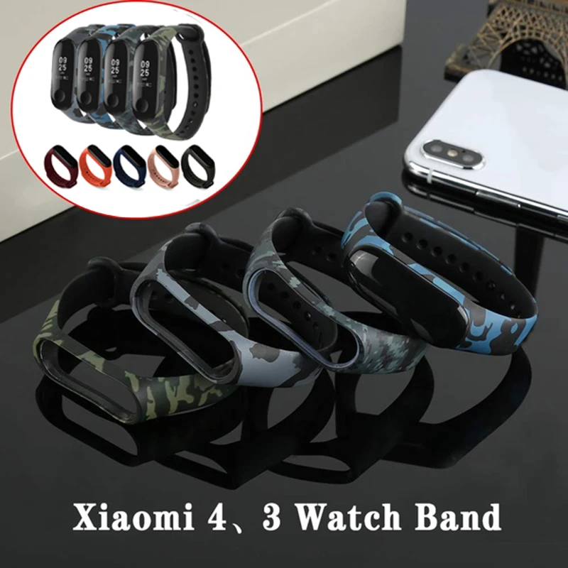 Ремешок для Xiaomi Mi 4, 3, сменный ремешок на запястье, браслеты, силиконовый ремешок для Xiaomi Mi, браслет