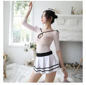 

Spot new sexy suit perspective clothing sexy underwear origin nurse cosplay uniform supply