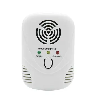 

Electronic Ultrasonic Mouse Killer Mouse Cockroach Trap Insect Mosquito Repeller Rats Spiders Practical Pest Control Device