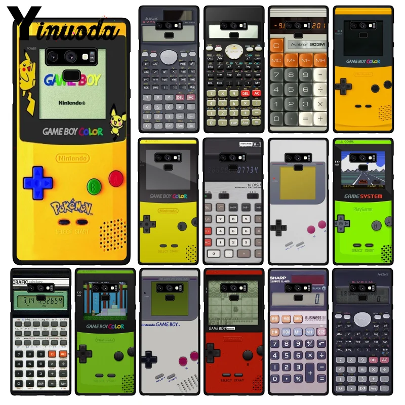 

Yinuoda Gameboy Game Boy Calculator Phone Case For Samsung Galaxy A50 Note7 5 9 8 Note10 Pro J5 J6 Prime J610 J6Plus J7 DUO