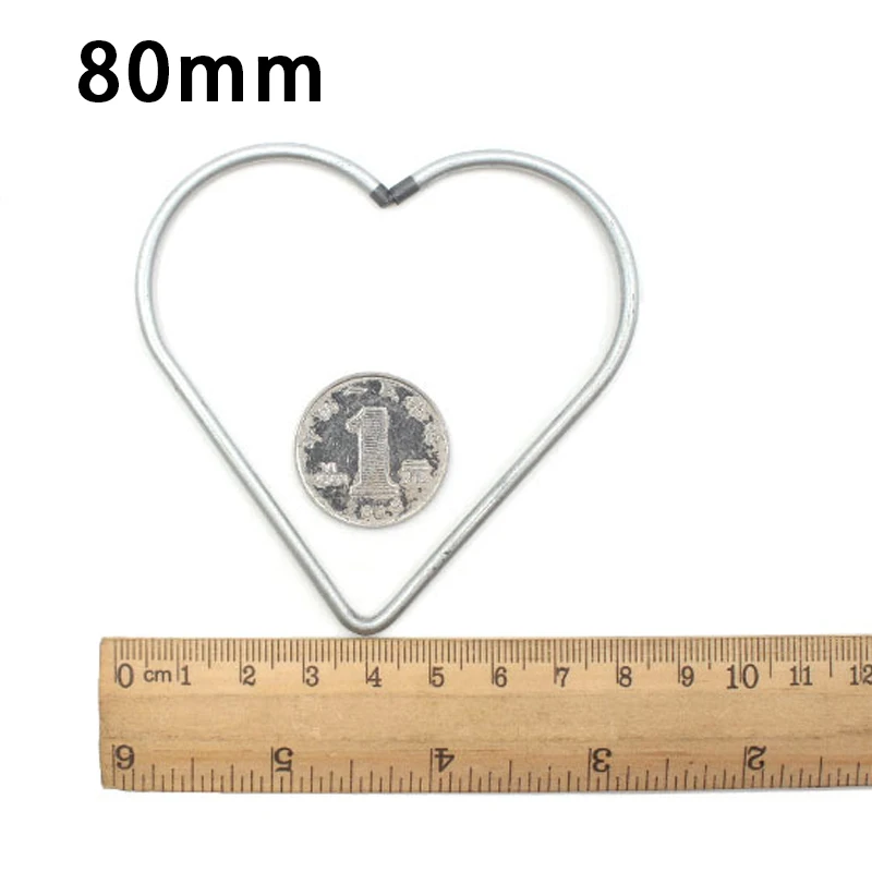 Party DIY Supply Iron Circle Hoops Heart Star Shape for Dream Catcher Home Decor mold model diy graft handmake