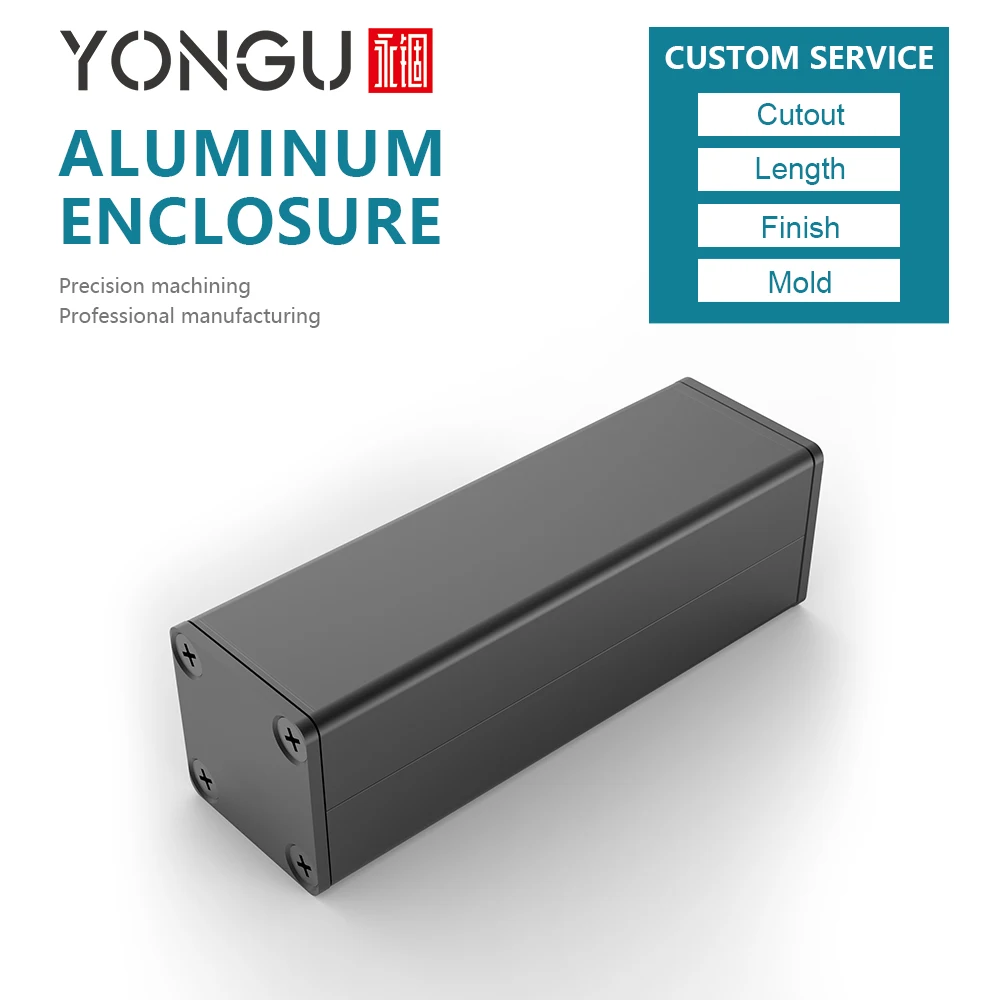 H01 25W25H мм/0 98 ''x0.98'' электронный алюминиевый корпус для проектов сделай
