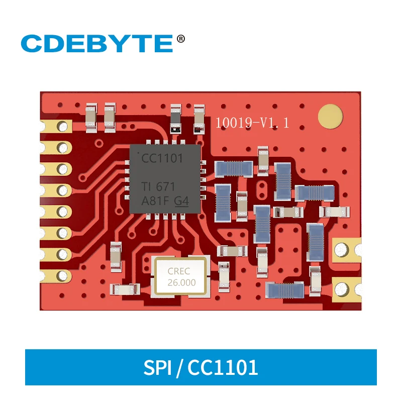 Беспроводной приемопередатчик Ebyte 10dBm SMD 868 МГц CC1101 | Мобильные телефоны и
