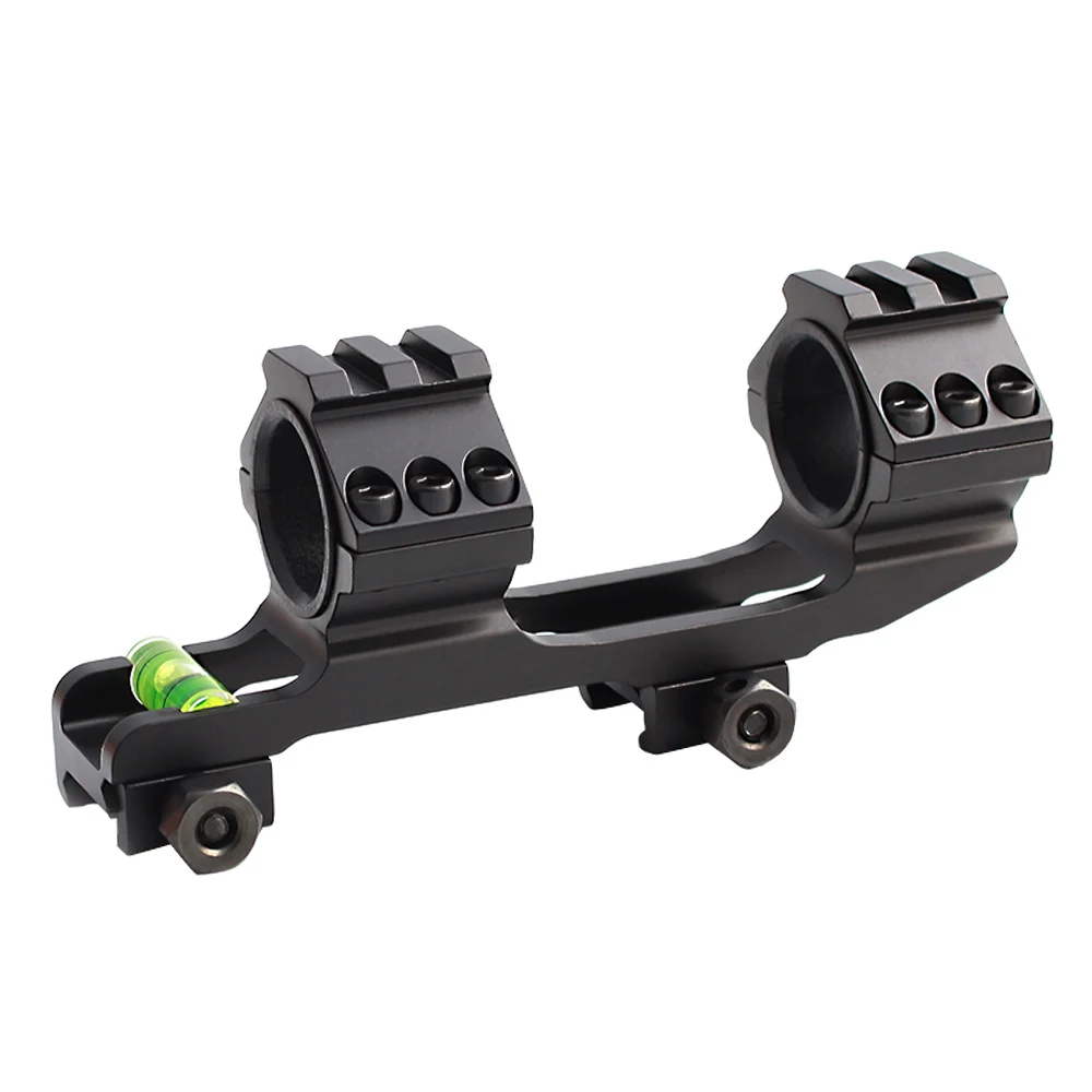 Caça tático 30mm riflescope montar anel duplo